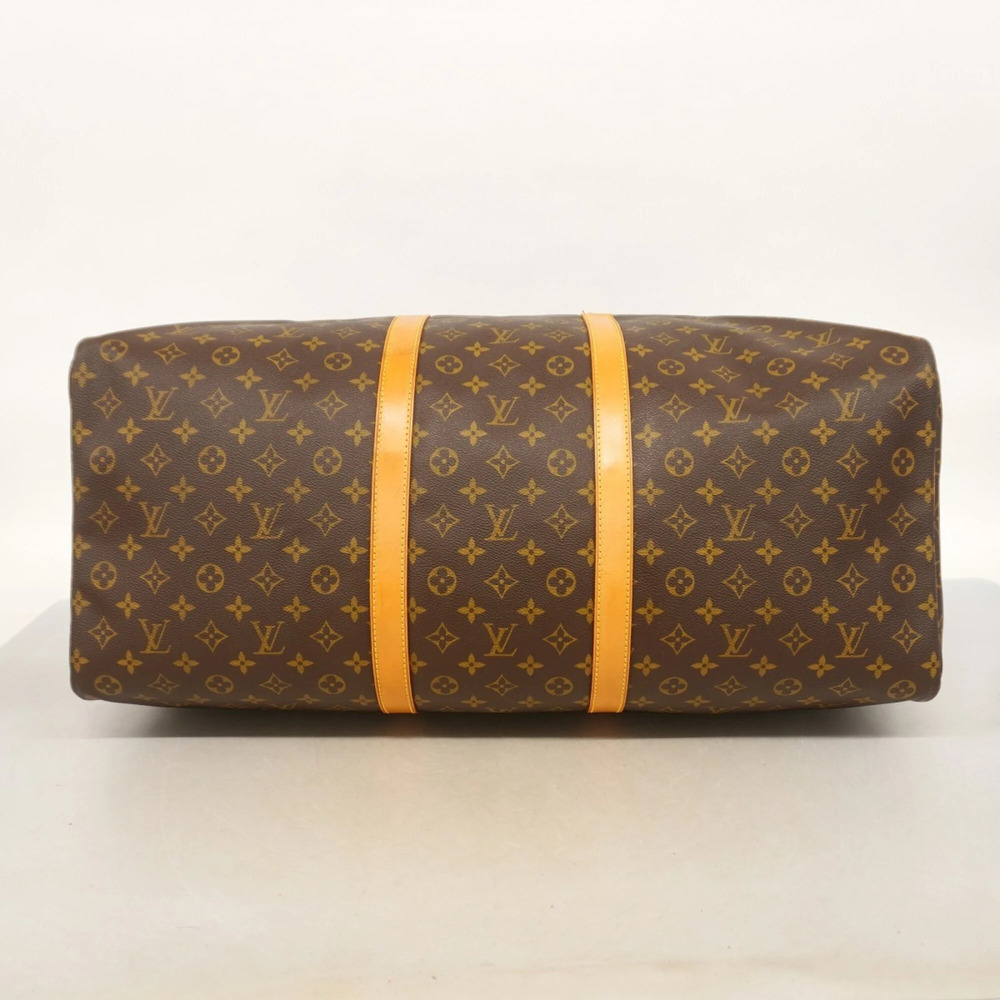 LOUIS VUITTON Brown Monogram Keepall 60 Boston Bag - Picture 3 of 14